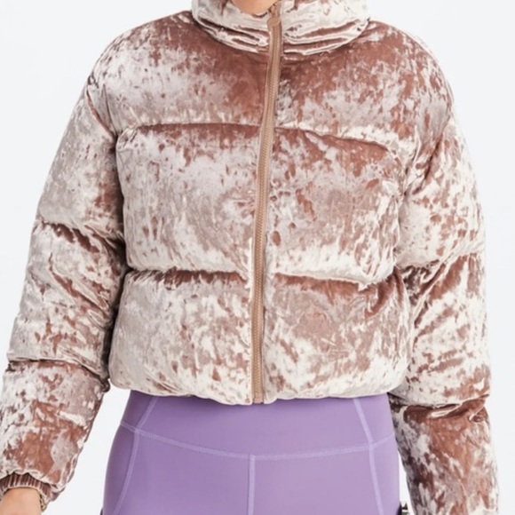 Pink Velvet Fabletics Coat - Picture 1 of 2